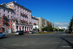 фотографии улиц Красноярска